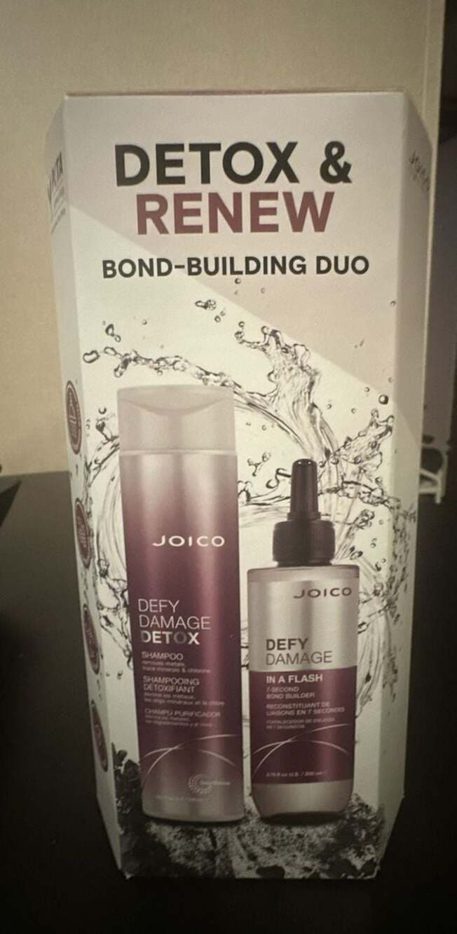 Joico Defy Damage Detox & Renew Bond-Building Duo Set